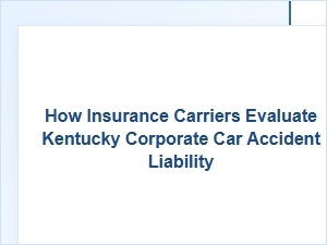How Kentucky Carriers Assess Corporate Accident Liability